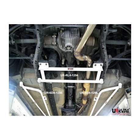 Rozpery Honda S2000 AP1/2 UltraRacing 4-bodová Spodná rozpera zadnej nápravy "H-Brace" | race-shop.sk