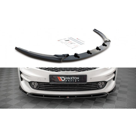 Body kit a vizuálne doplnky MAXTON DESIGN predný splitter pre Kia Optima Mk4, V1 | race-shop.sk