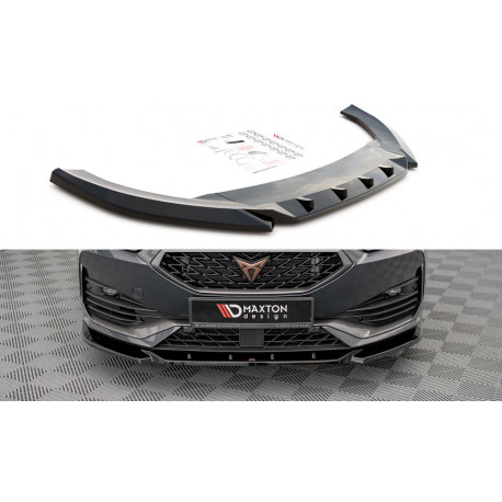 Body kit a vizuálne doplnky MAXTON DESIGN predný splitter pre Cupra Leon, V3 | race-shop.sk