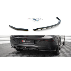 MAXTON DESIGN centrálny zadný splitter pre BMW 1 F20 (so zvislými lištami)