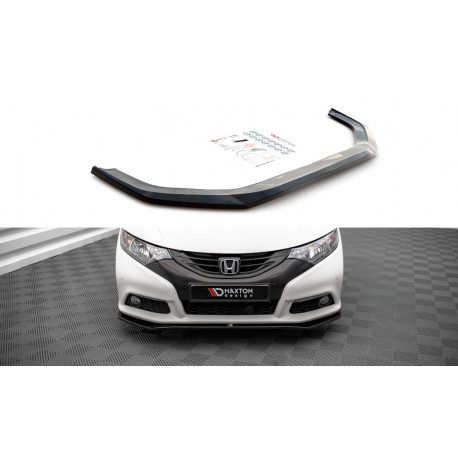 Body kit a vizuálne doplnky MAXTON DESIGN predný splitter pre Honda Civic Mk9, V1 | race-shop.sk