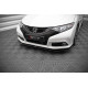 Body kit a vizuálne doplnky MAXTON DESIGN predný splitter pre Honda Civic Mk9, V1 | race-shop.sk