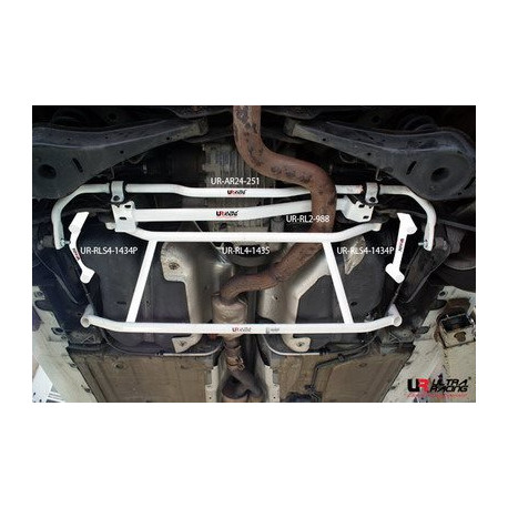 Rozpery Audi TTS Quattro 08+ Ultra-R 2x 2-bodové Zadné postranné vzperné tyče 1434P | race-shop.sk