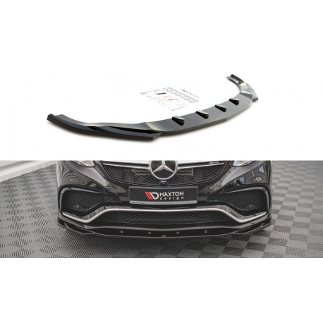 Body kit a vizuálne doplnky MAXTON DESIGN predný splitter pre Mercedes-Benz GLE Coupe 63AMG C292, V2 | race-shop.sk