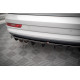 Body kit a vizuálne doplnky MAXTON DESIGN centrálny zadný splitter (so zvislými lištami) pre Audi Q3 8U Facelift | race-shop.sk