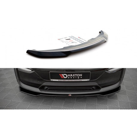 Body kit a vizuálne doplnky MAXTON DESIGN predný splitter pre BMW i3 Mk1 Facelift, V1 | race-shop.sk