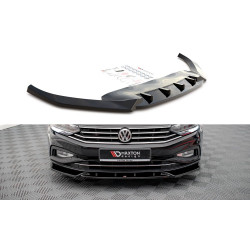 MAXTON DESIGN predný splitter pre Volkswagen Passat B8 Facelift, V2