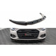 Body kit a vizuálne doplnky MAXTON DESIGN predný splitter pre Audi A6 C8, V2 | race-shop.sk