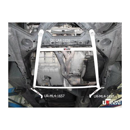 Rozpery Mercedes A-Class 97-05 A160 Ultra-R Spodná rozpera "H-Brace" prednej podlahy - 4-bodová | race-shop.sk