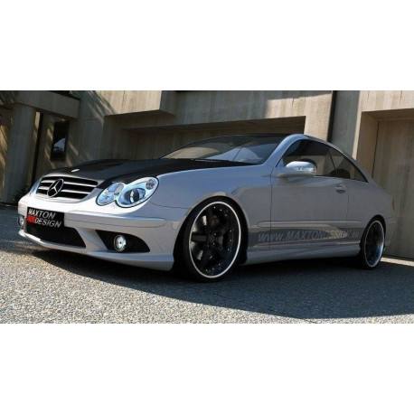 Body kit a vizuálne doplnky MAXTON DESIGN bočné prahy pre MERCEDES CLK W209 AMG LOOK | race-shop.sk