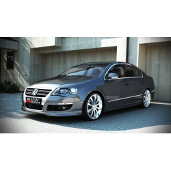 MAXTON DESIGN predný splitter pre VW PASSAT B6 ( R-LINE LOOK )