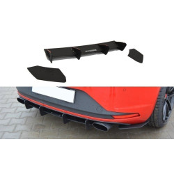 SEAT LEON III CUPRA Zadný difuzor & Zadné splittre