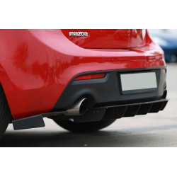 MAXTON DESIGN zadné bočné splittre pre MAZDA 3 MK2 MPS