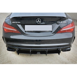 MAXTON DESIGN zadný difúzor pre Mercedes CLA A45 AMG C117 Facelift, V2