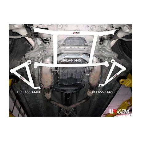 Rozpery Nissan 370Z /Infiniti G37 Ultra-R 2x 3-bodové Predné rozperné tyče 1446 | race-shop.sk