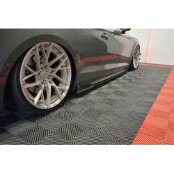 MAXTON DESIGN difúzory prahov pre Audi S5 / A5 S-Line F5 Coupe, sklolaminát so základom