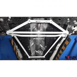 Ford Fiesta MK6/7 1.6 08+ UltraRacing 4-bodová Spodná rozpera strednej podlahy