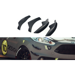MAXTON DESIGN canardy predného nárazníka pre Ford Fiesta 7 ST Facelift