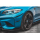Body kit a vizuálne doplnky MAXTON DESIGN canardy predného nárazníka pre BMW M2 F87 | race-shop.sk