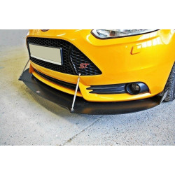 MAXTON DESIGN Racing predný splitter pre Ford Focus ST Mk3, V2