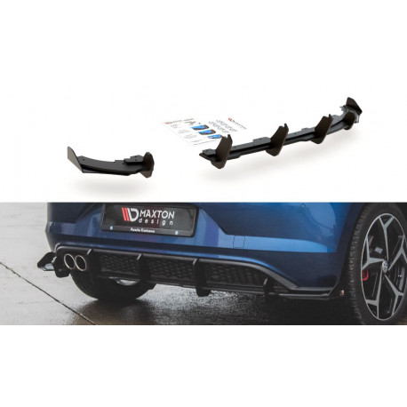 Body kit a vizuálne doplnky Zadný difuzor Racing Volkswagen Polo GTI Mk6 | race-shop.sk