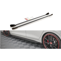 MAXTON DESIGN Racing Durability difúzory prahov + klapky pre Volkswagen Golf 8 GTI / GTI Clubsport