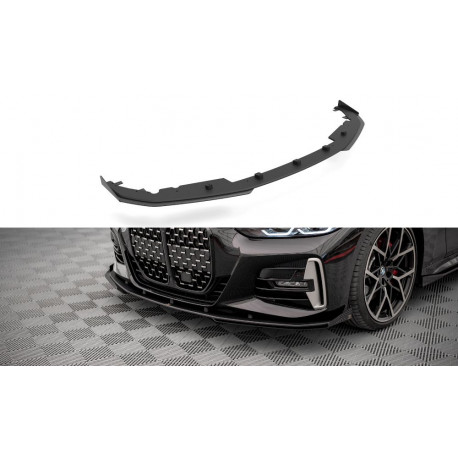 Body kit a vizuálne doplnky MAXTON DESIGN Street Pro predný splitter + klapky pre BMW 4 M-Pack G22 | race-shop.sk