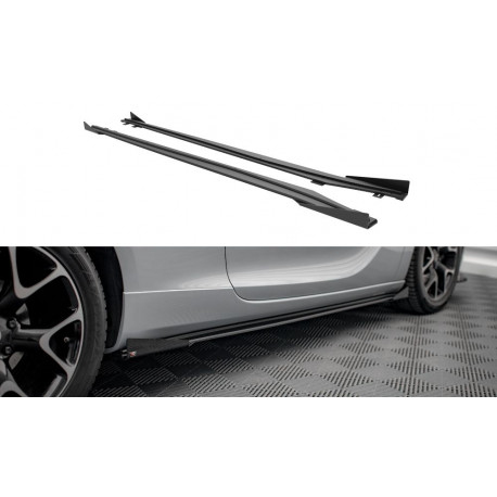 Body kit a vizuálne doplnky Street difuzor prahov Opel Astra GTC OPC-Line J | race-shop.sk