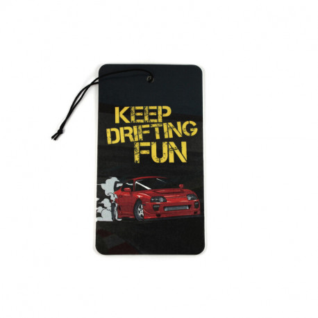 Na zavesenie Závesná vôňa do auta RACES Keep Drifting Fun | race-shop.sk