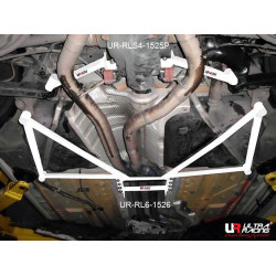 ULTRA RACING 6-bodová zadná spodná rozpera pre BMW 3-Series E92 06+ 3.5