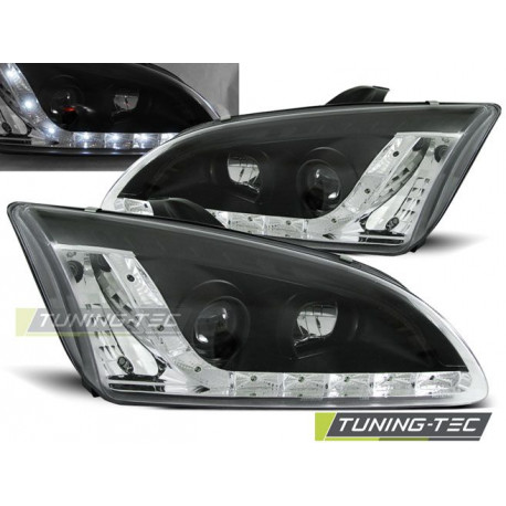 Osvetlenie PREDNÉ SVETLÁ FORD FOCUS II 09.04-01.08 DAYLIGHT ČIERNA | race-shop.sk