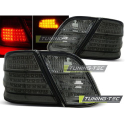 TUNING-TEC LED zadné svetlá pre MERCEDES CLK W208 03.97-04.02, dymová