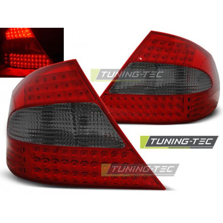 Osvetlenie LED ZADNÉ SVETLÁ DYMOVÉ ČERVENÁ pre MERCEDES CLK W209 03-10 | race-shop.sk