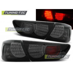 LED ZADNÉ SVETLÁ MITSUBISHI LANCER 8 SEDAN 08-11 ČIERNA SMOKE LED