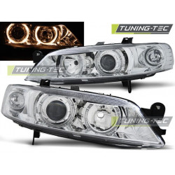 PREDNÉ SVETLÁ OPEL VECTRA B 99-02 ANGEL EYES CHROME