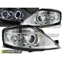 PREDNÉ SVETLÁ CITROEN C3 03.02-09 ANGEL EYES CHROME