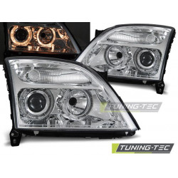 PREDNÉ SVETLÁ OPEL VECTRA C 04.02-08.05 ANGEL EYES CHROM