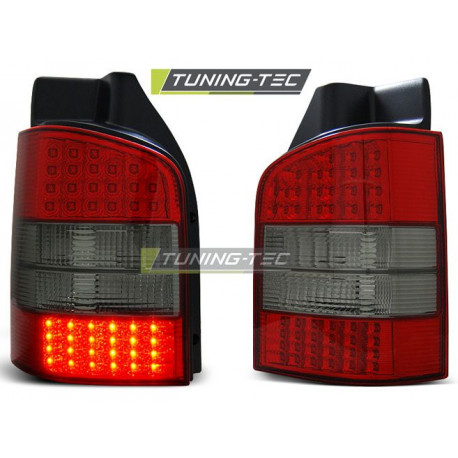 Osvetlenie LED ZADNÉ SVETLÁ ČERVENÁ DYMOVÉ pre VW T5 04.03-09 | race-shop.sk