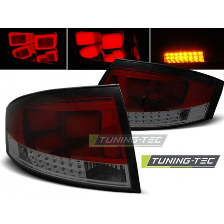 Osvetlenie LED ZADNÉ SVETLÁ ČERVENÁ DYMOVÉ pre AUDI TT 8N 99-06 | race-shop.sk