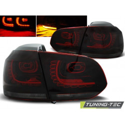 LED ZADNÉ SVETLÁ ČERVENÁ DYMOVÉ pre VW GOLF 6 10.08-12