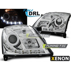 PREDNÉ SVETLÁ OPEL VECTRA C 04.02-08.05 TRU DRL CHROM XENON D2S