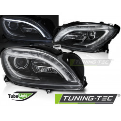 PREDNÉ SVETLÁ ČIERNA LED pre MERCEDES M-CLASS W166 11-15