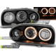 Osvetlenie PREDNÉ SVETLÁ ANGEL EYES ČIERNA pre VW GOLF 3 09.91-08.97 | race-shop.sk