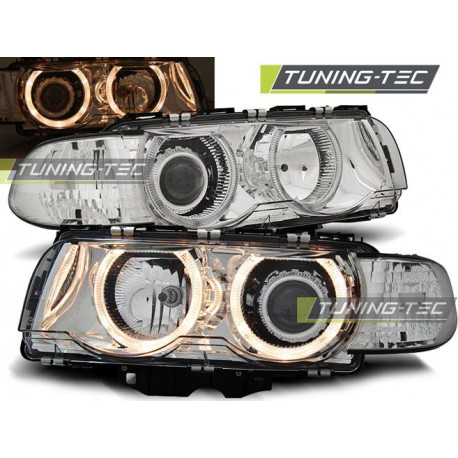 Osvetlenie PREDNÉ SVETLÁ ANGEL EYES CHROM pre BMW E38 09.98-07.01 | race-shop.sk