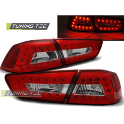 LED ZADNÉ SVETLÁ MITSUBISHI LANCER 8 SEDAN 08-11 ČERVEN/ BIELA LED