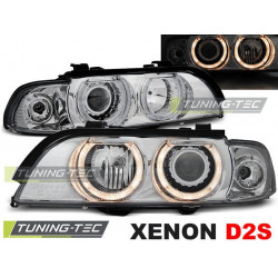 XENON PREDNÉ SVETLÁ ANGEL EYES CHROM pre BMW E39 09.95-06.03