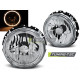 Osvetlenie PREDNÉ SVETLÁ ANGEL EYES CHROM pre VW GOLF 1 05.74-07.83 | race-shop.sk