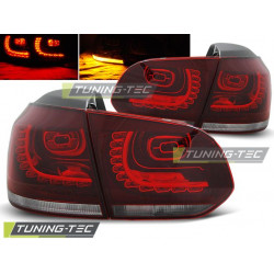 LED ZADNÉ SVETLÁ ČERVENÁ BIELA pre VW GOLF 6 10.08-12