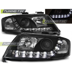PREDNÉ SVETLÁ DAYLIGHT ČIERNA pre AUDI A6 05.97-05.01