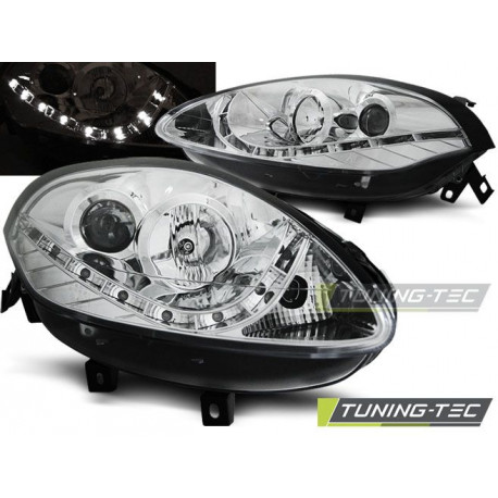 Osvetlenie PREDNÉ SVETLÁ FIAT BRAVO II 07-15 DAYLIGHT CHROM | race-shop.sk